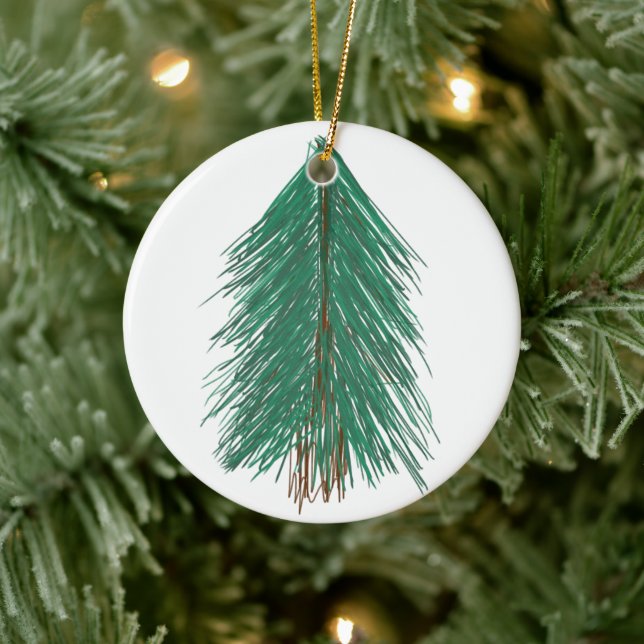Fir Tree Forest Ceramic Tree Decoration (Tree)