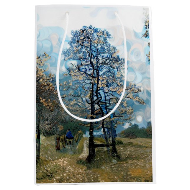 FIR TREE MEDIUM GIFT BAG (Front)