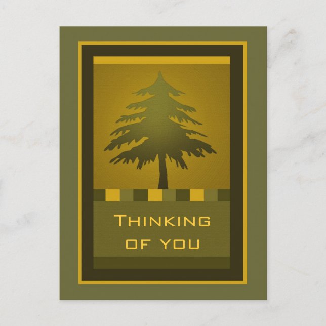 Fir Tree postcard (Front)