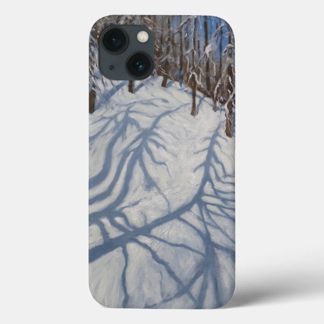 Fir Tree Shadows Tignes 2009 Case-Mate iPhone Case (Back)