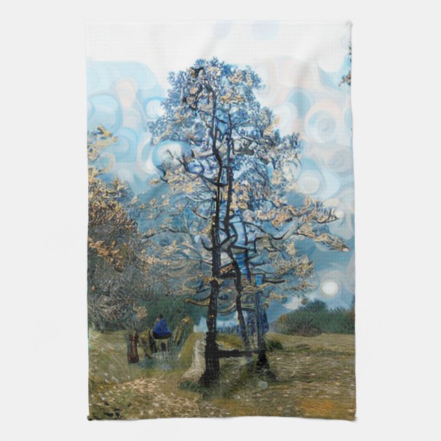 FIR TREE TEA TOWEL (Vertical)