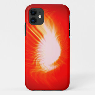 Fire Abstract Art Background iPhone 11 Case