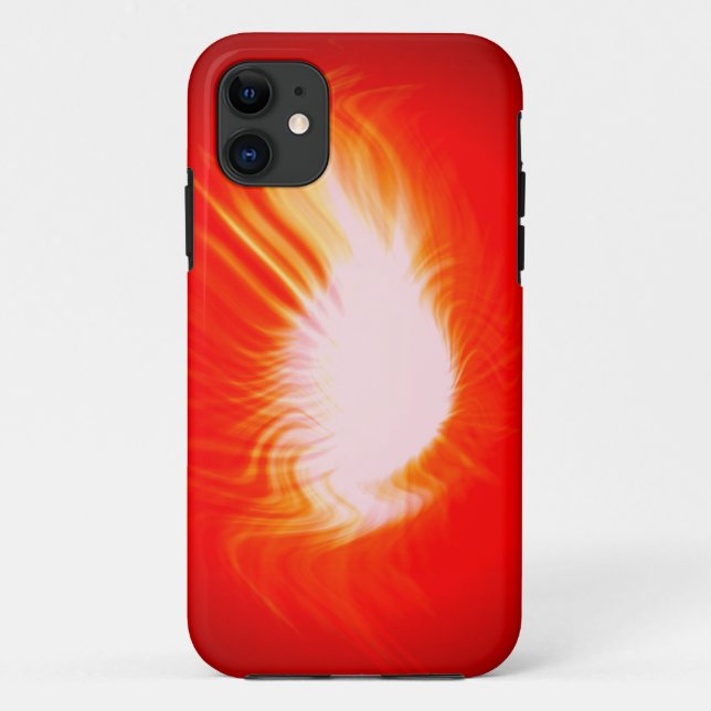 Fire Abstract Art Background Case-Mate iPhone Case (Back)