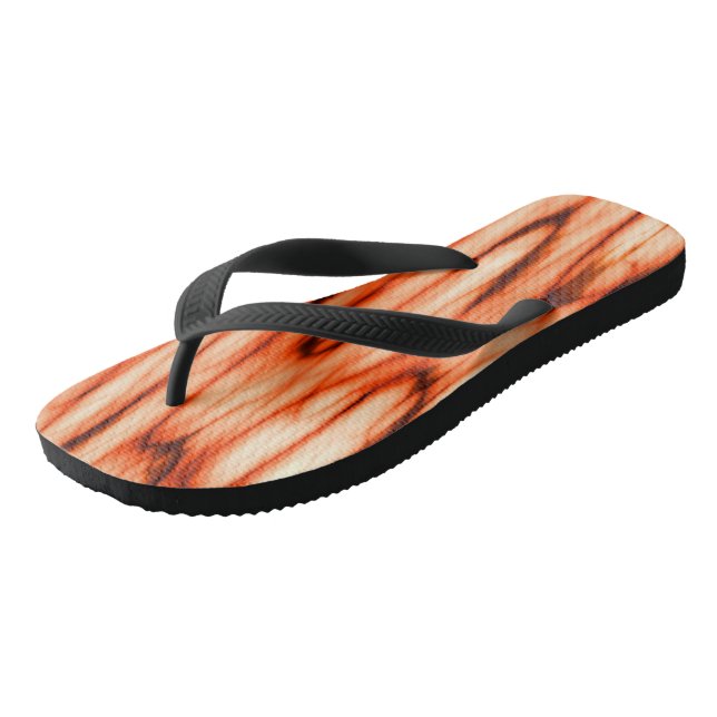 Fire Abstract Flip Flops (Angled)