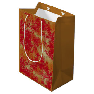 Fire Abstract Medium Gift Bag