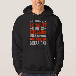 Fire Alarm Installer Systems Technician House Dete Hoodie