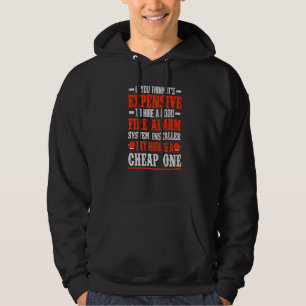 Fire Alarm Installer Systems Technician House Dete Hoodie