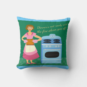 Fire Alarm Supper Time Cushion