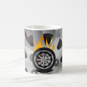 Fire, Alloy Coffee Mug