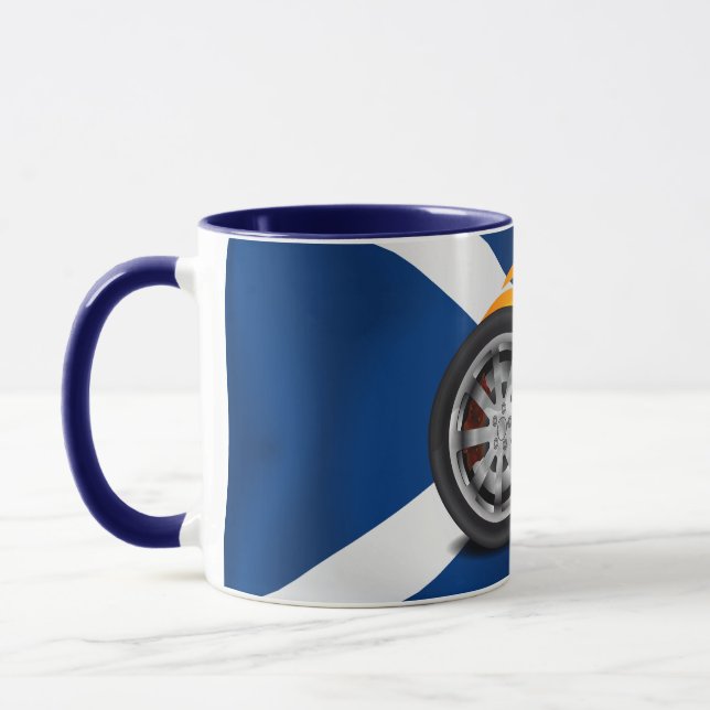 Fire, Alloy Scotland Mug (Left)
