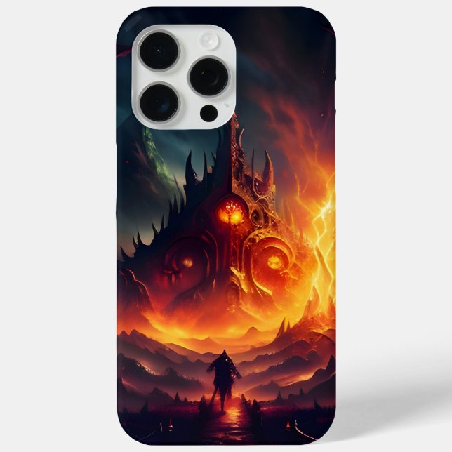 Fire and Brimstone Landscape 4 Case-Mate iPhone Case (Back)