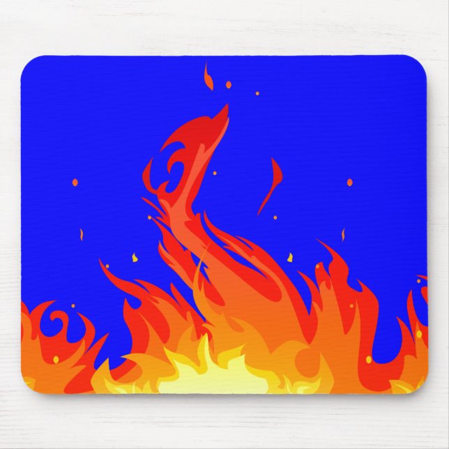 Fire and Brimstone Mouse Mat (Front)