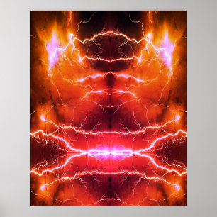 Fire and brimstone poster