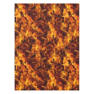 Fire and Flame Pattern Tablecloth