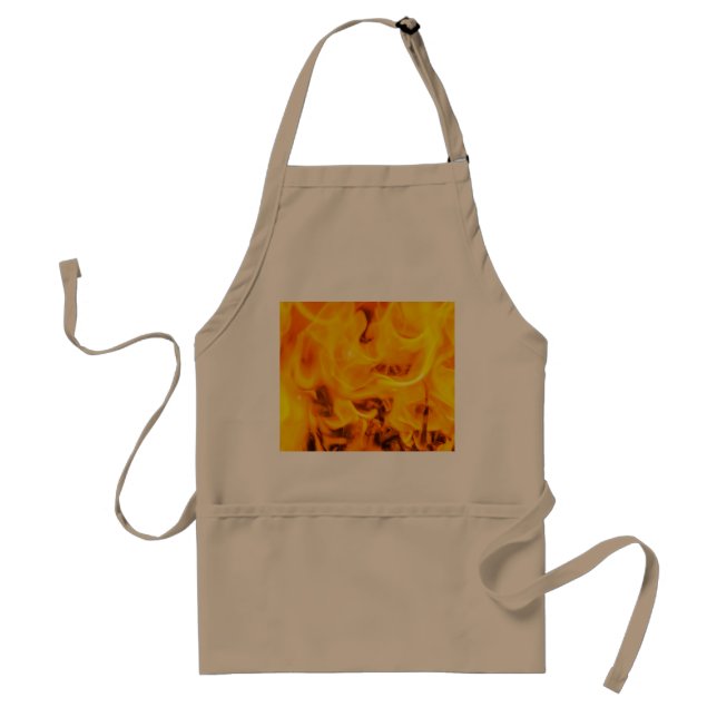 Fire and flames standard apron (Front)