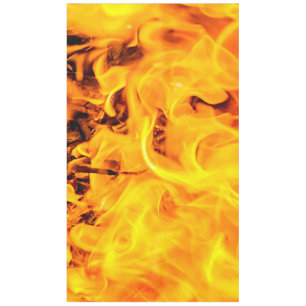 Fire And Flames Tablecloth
