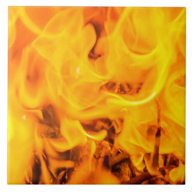 Fire and flames tile (Front)