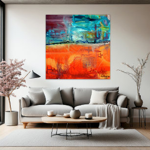 Fire and Ice Canvas Print