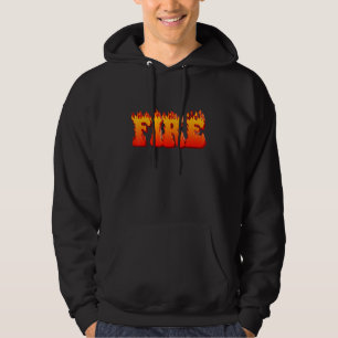 Fire and Ice Costume Halloween Family Matching Men Hoodie