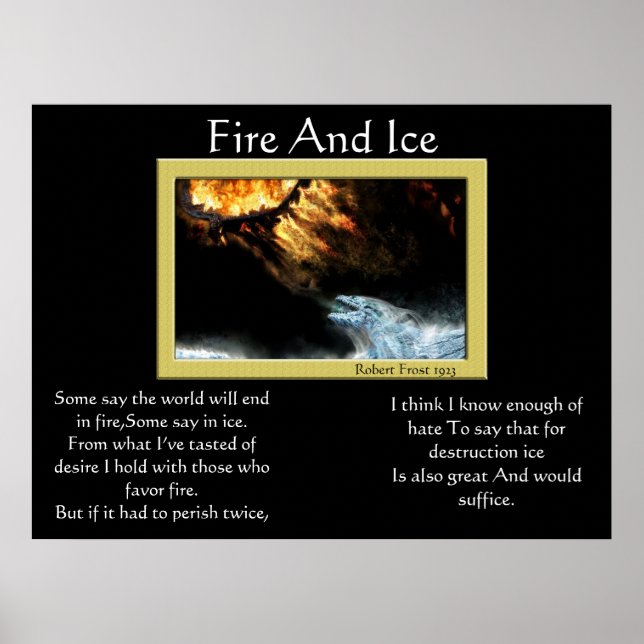 Fire And Ice Dragon Posters 2 (Front)
