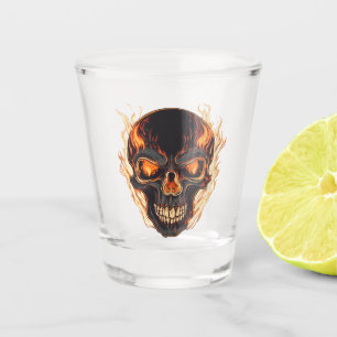 Fire and Ice Shot Glass