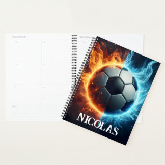 fire and ice soccer ball planner