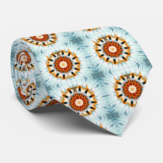 Fire and Ice Tie (Rolled)