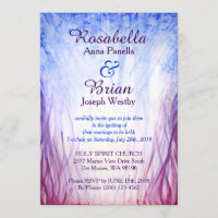 Fire and Ice Wedding Invitation