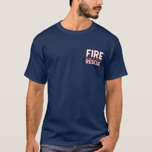 Fire And Rescue Fire Department Firefighter T-Shirt