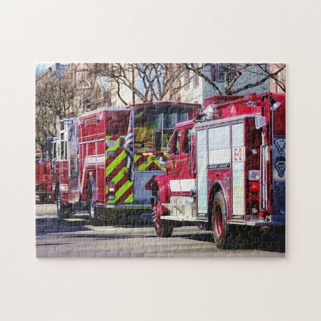 Fire and Rescue Jigsaw Puzzle (Horizontal)