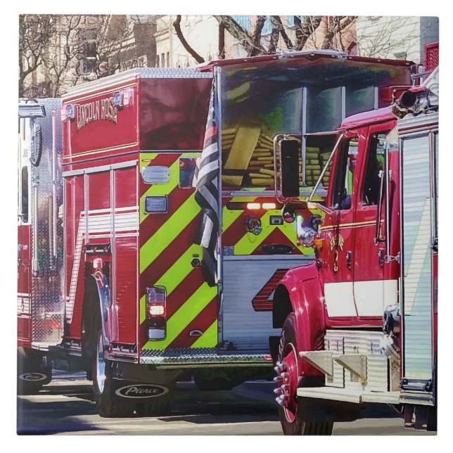 Fire and Rescue Tile (Front)