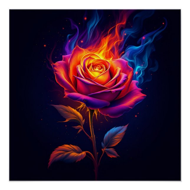 Fire and the Rose  Poster (Front)