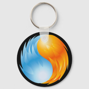 FIRE AND WATER KEY RING