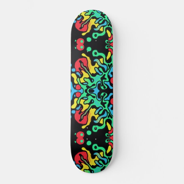 Fire and Water Skateboard (Front)