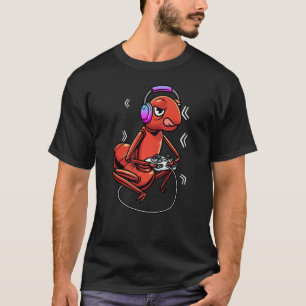 Fire Ant Playing Video Games Gaming Gamer Insect T-Shirt