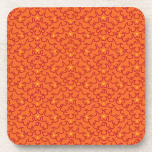 Fire Arches Square Coaster