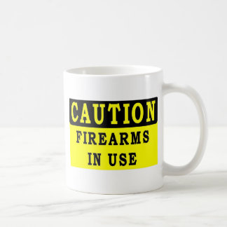 FIRE ARMS IN USE COFFEE MUG