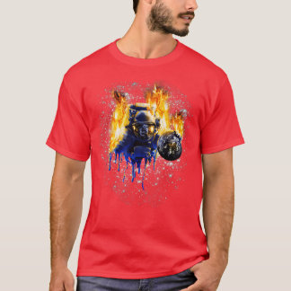 Fire Astronaut T-Shirt