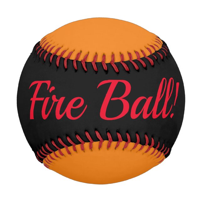 Fire Ball! Baseball (Front)