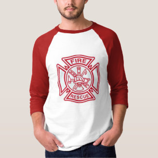 Fire Baseball Shirt