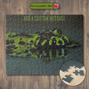 Fire Bellied Toad Portrait Jigsaw Puzzle