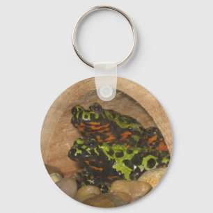 Fire Belly Toads Key Chain