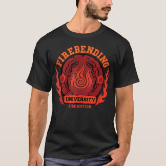Fire Bending University Fire T-Shirt