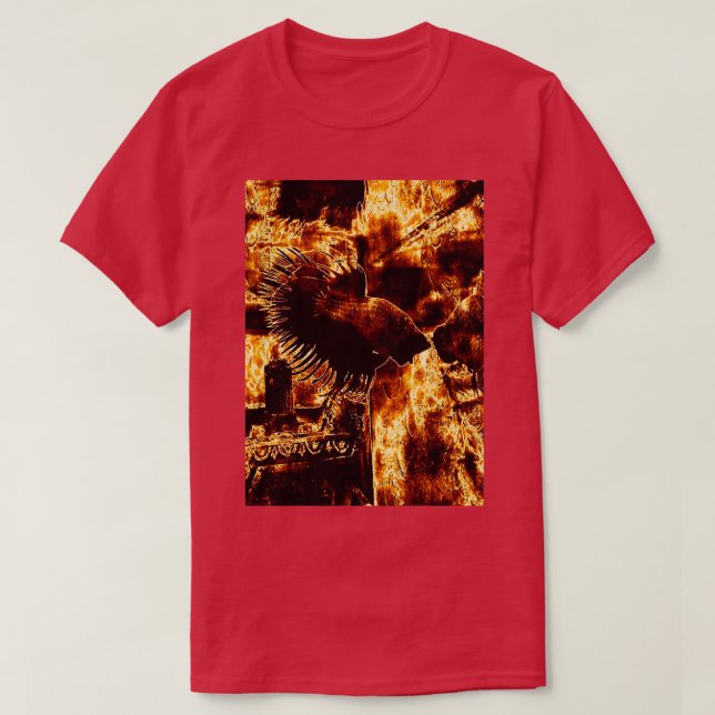 Fire Betta T-Shirt (Design Front)