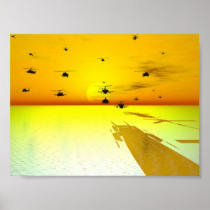 Fire Birds Poster