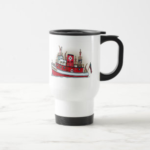 Fire Boat Travel Mug
