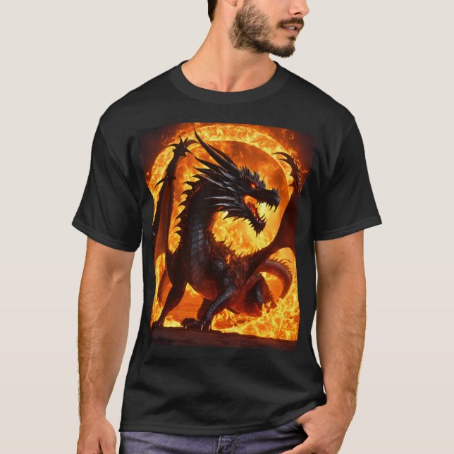 Fire born: The Dragon's Legacy T-Shirt (Front)