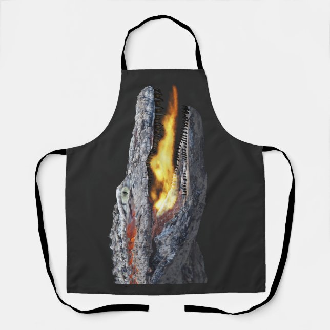 Fire-breathing Alligator Apron (Front)
