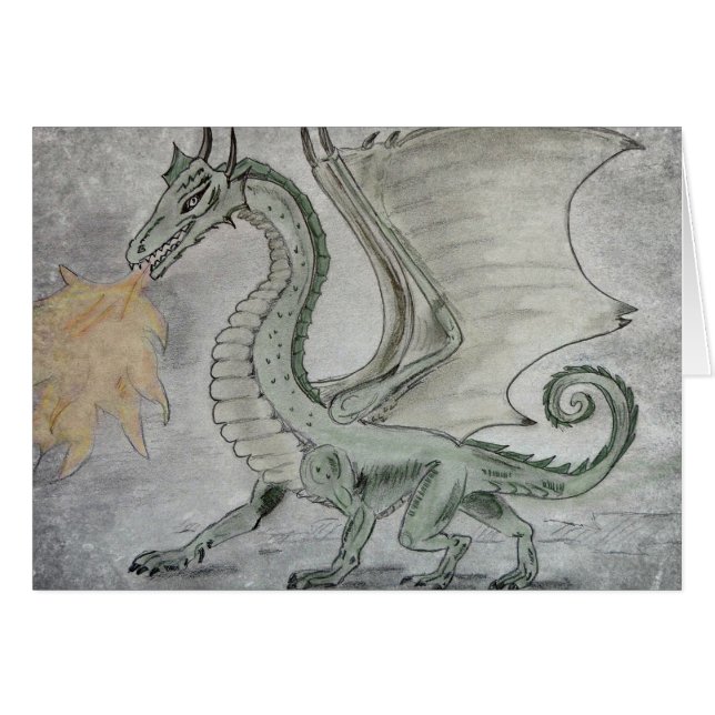 Fire Breathing Dragon (Front Horizontal)