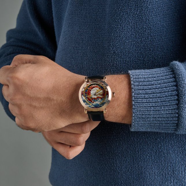 Fire breathing dragon artificial intelligence watch (Wrist)